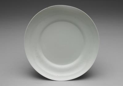 图片[2]-Dish with paired dragons in sweet-white glaze, Qing dynasty, Kangxi reign (1662-1722)-China Archive